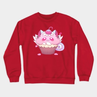 Cupcake Kitty Crewneck Sweatshirt